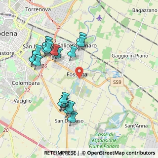 Mappa Str. Curtatona, 41126 Modena MO, Italia (2.142)