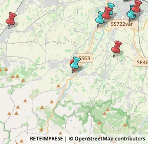 Mappa Via A. Frank, 42020 Puianello RE, Italia (7.915)