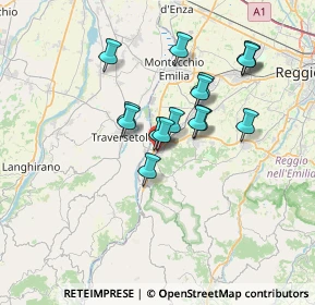 Mappa Via Antonio Gramsci, 42020 San Polo d'Enza RE, Italia (5.84813)