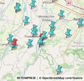 Mappa Via Antonio Gramsci, 42020 San Polo d'Enza RE, Italia (8.785)