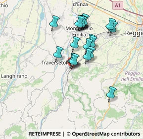 Mappa Via Antonio Gramsci, 42020 San Polo d'Enza RE, Italia (6.2655)