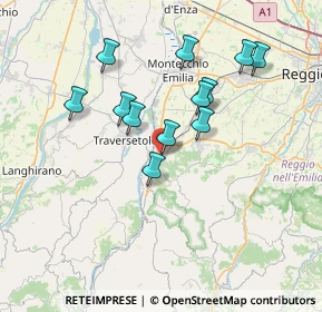 Mappa Via Antonio Gramsci, 42020 San Polo d'Enza RE, Italia (6.4675)