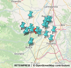 Mappa Strada Manta, 12030 Lagnasco CN, Italia (10.119)
