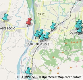 Mappa Via Campo D'Avetto, 42020 San Polo d'Enza RE, Italia (2.494)