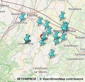 Mappa Via Campo D'Avetto, 42020 San Polo d'Enza RE, Italia (12.18529)