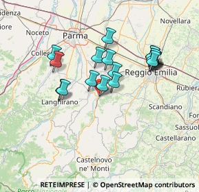 Mappa Via Campo D'Avetto, 42020 San Polo d'Enza RE, Italia (12.77611)