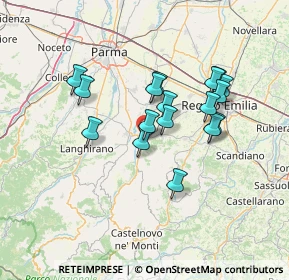 Mappa Via Campo D'Avetto, 42020 San Polo d'Enza RE, Italia (11.79235)