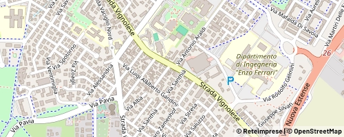 Mappa Modena