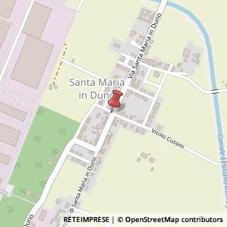 Mappa Via di Mezzo di Santa Maria in Duno,  2, 40010 Bentivoglio, Bologna (Emilia Romagna)