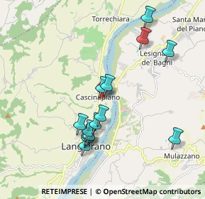 Mappa Via C. Guerci, 43013 Langhirano PR, Italia (1.86071)