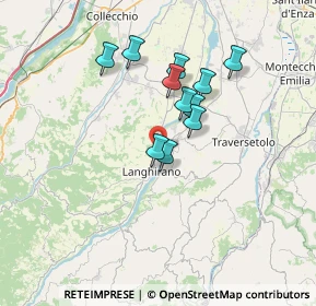 Mappa Via C. Guerci, 43013 Langhirano PR, Italia (5.59)