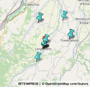 Mappa Via C. Guerci, 43013 Langhirano PR, Italia (4.74308)