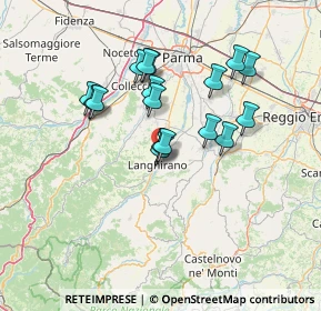 Mappa Via C. Guerci, 43013 Langhirano PR, Italia (12.12471)