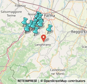 Mappa Via C. Guerci, 43013 Langhirano PR, Italia (12.83938)