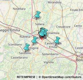 Mappa Via Alessandria, 41125 Modena MO, Italia (5.35846)