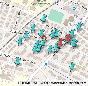 Mappa Via Baldassarre Longhena, 41125 Modena MO, Italia (0.108)