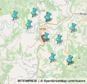 Mappa Via Campo Sportivo, 15010 Ponti AL, Italia (4.24727)