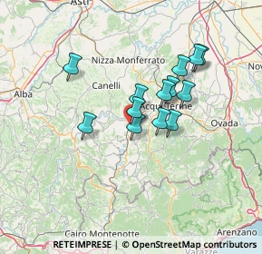 Mappa Via Campo Sportivo, 15010 Ponti AL, Italia (10.70462)