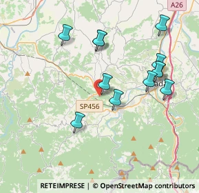 Mappa Via Crosio, 15010 Cremolino AL, Italia (3.86167)