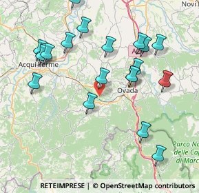Mappa Via Crosio, 15010 Cremolino AL, Italia (8.745)