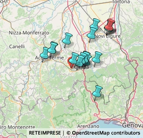 Mappa Via Crosio, 15010 Cremolino AL, Italia (11.67944)