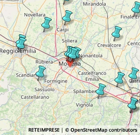 Mappa 41125 Modena MO, Italia (19.95176)