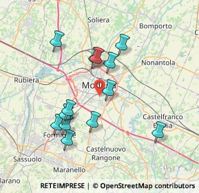 Mappa 41125 Modena MO, Italia (7.00462)