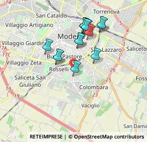 Mappa 41125 Modena MO, Italia (1.68059)