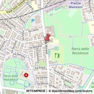 Mappa Strada Morane,  316, 41100 Modena, Modena (Emilia Romagna)