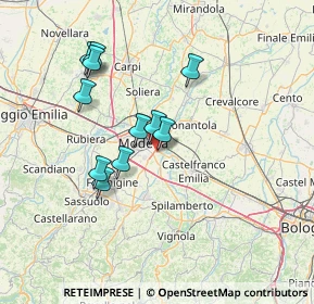 Mappa Via Caterina Zambelli, 41126 Modena MO, Italia (12.68818)