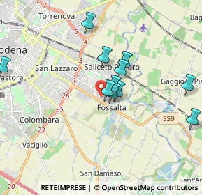 Mappa Via Internati Militari Italiani, 41122 Modena MO, Italia (1.66182)