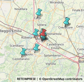 Mappa Via Ancona, 41125 Modena MO, Italia (8.47333)