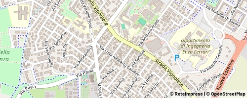 Mappa Modena