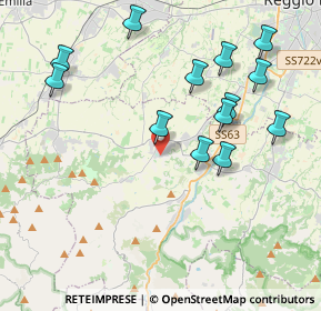 Mappa Via Guglielmo Oberdan, 42020 Quattro Castella RE, Italia (4.28231)