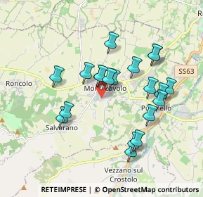 Mappa Via Guglielmo Oberdan, 42020 Quattro Castella RE, Italia (1.7075)