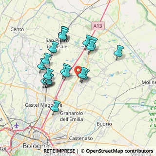 Mappa Via R. Luxemburg, 40051 Malalbergo BO, Italia (6.7935)