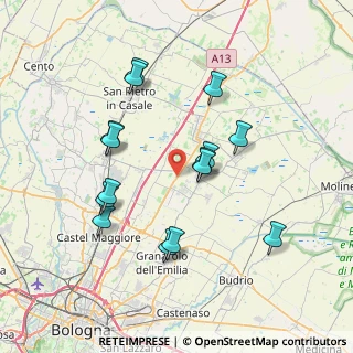 Mappa Via R. Luxemburg, 40051 Malalbergo BO, Italia (7.26333)