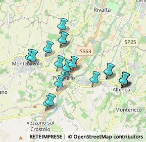 Mappa Via G. Di Vittorio, 42020 Puianello RE, Italia (1.8105)