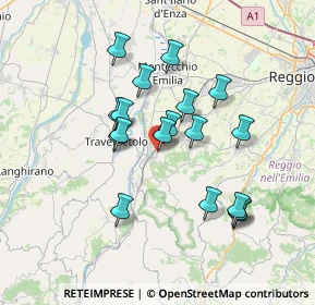 Mappa Via Martiri di Marzabotto, 42020 San Polo d'Enza RE, Italia (6.31)