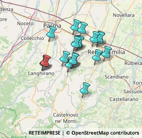 Mappa Via Martiri di Marzabotto, 42020 San Polo d'Enza RE, Italia (10.2085)