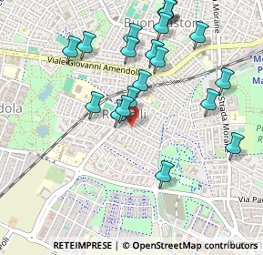 Mappa Via Schio, 41125 Modena MO, Italia (0.519)