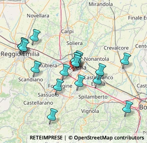 Mappa Via Schio, 41125 Modena MO, Italia (14.09118)