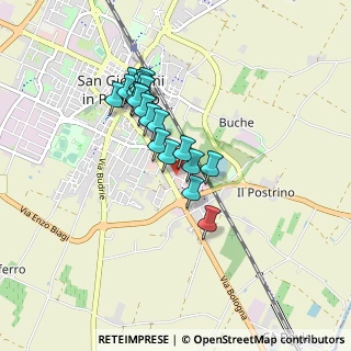 Mappa Via Cristoforo Colombo, 40017 San Giovanni in Persiceto BO, Italia (0.7155)