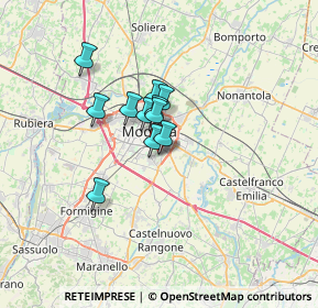 Mappa Stradello Medici - Caula, 41125 Modena MO, Italia (4.29636)