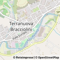 Map Terranuova Bracciolini