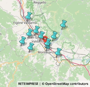 Mappa Via Poggilupi in Monsorbi - Pettini, 52028 Terranuova Bracciolini AR, Italia (5.42273)