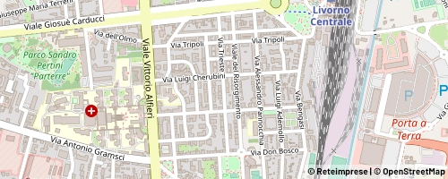 Mappa Livorno