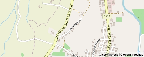 Mappa Serra de' Conti