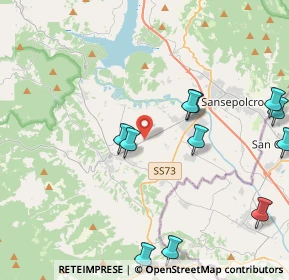 Mappa Strada provinciale 43 della Libbia, 52031 Sansepolcro AR, Italia (5.04182)