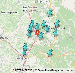 Mappa SP 94, 50028 Tavarnelle Val di Pesa FI (6.05267)